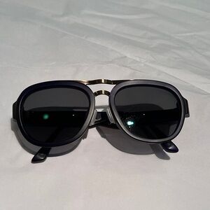 Vintage Moscot frames with prescription lens, aviator style